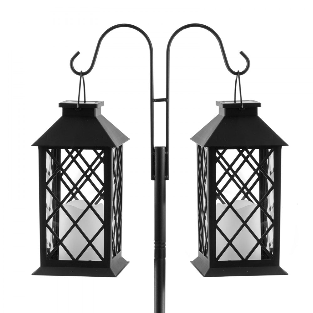 H002 - Adjustable 60" Heavy-Duty Steel Bird Feeder Pole with Stable Base