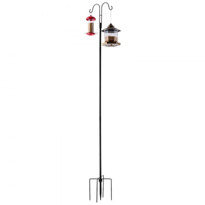 H003 - 76-Inch Heavy-Duty Bird Feeder Pole, Rust-Resistant Steel