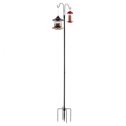 H003 - 76-Inch Heavy-Duty Bird Feeder Pole, Rust-Resistant Steel