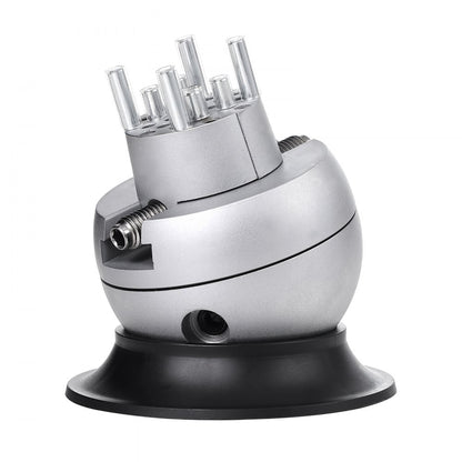 JH-N3YC002BP - Durable Steel Ball Vise with 360° Rotation & 70 Attachments