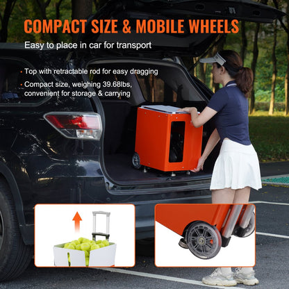 TS-08M - Robust Tennis Ball Machine for High-Speed Training up to 110 km/h