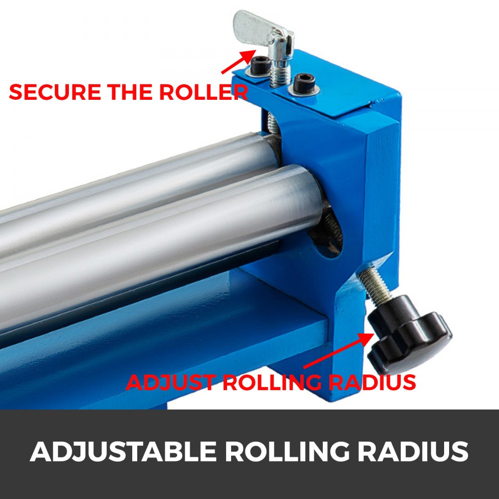 SJ-300 - Durable 300mm Slip Roll Machine for Sheet Metal Bending