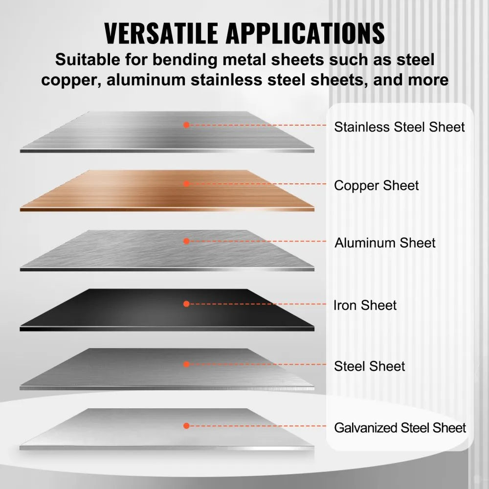 W-1.0X610A - 24" VEVOR Metal Bender for DIY Box and Pan Projects