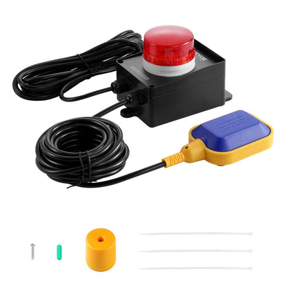 SS-SWA01 - Waterproof Sewage Pump Alarm with Adjustable Float Sensor