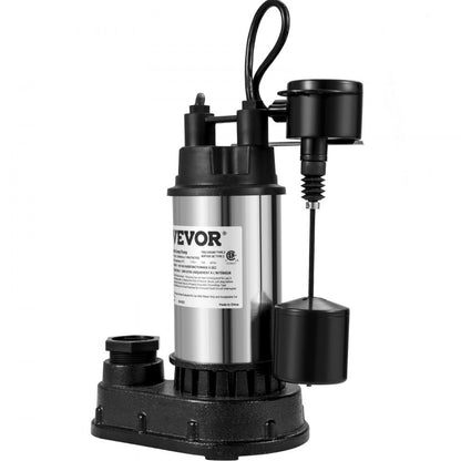 SP07502VD - Durable 1.5 HP Automatic Submersible Sump Pump for Drainage