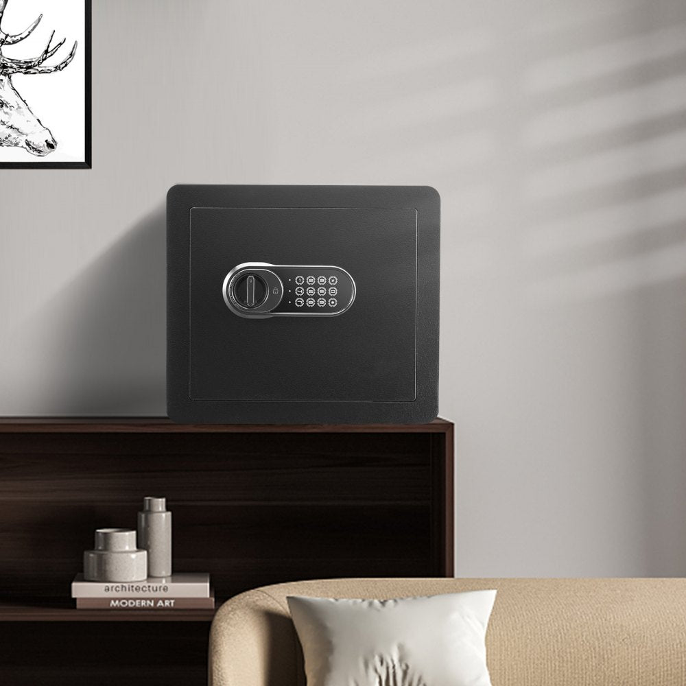 010910855833 - Durable Steel Home Safe 1.2 Cu Ft with Digital Keypad