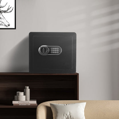 010910855833 - Durable Steel Home Safe 1.2 Cu Ft with Digital Keypad