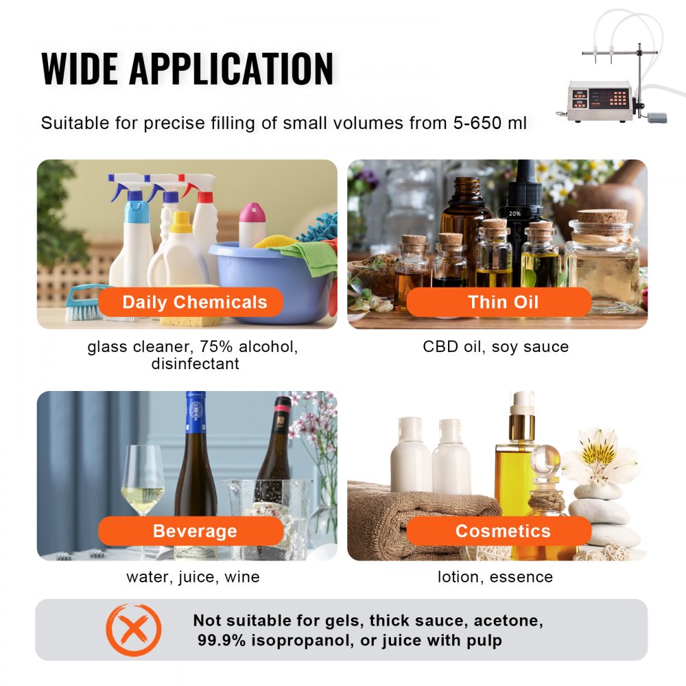 SYD-650-V1 - Efficient 650ml Automatic Liquid Filler for Precision Bottling