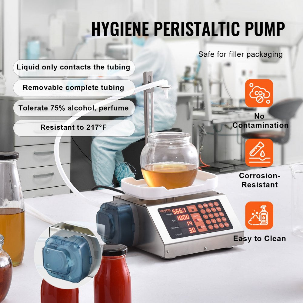 SY-1200-V1 - Automatic 5-300g Liquid Filler Machine for Home & Workshops