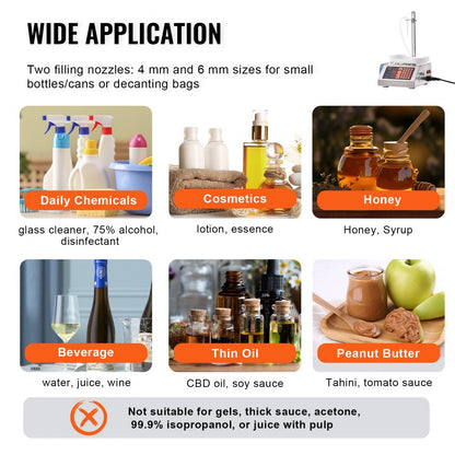 SY-1200-V1 - Automatic 5-300g Liquid Filler Machine for Home & Workshops