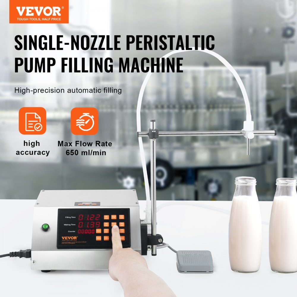 SY-650-V1 - Automatic 5-650ml Liquid Filling Machine for Effortless Precision