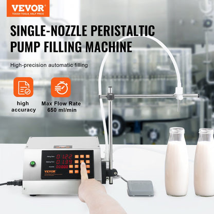 SY-650-V1 - Automatic 5-650ml Liquid Filling Machine for Effortless Precision