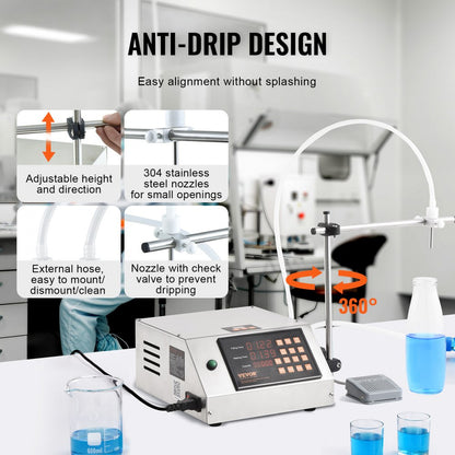 SY-650-V1 - Automatic 5-650ml Liquid Filling Machine for Effortless Precision