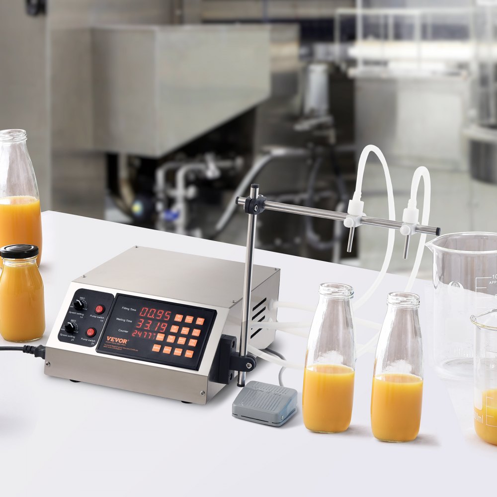 SYD-580-V1 - Efficient Digital Liquid Filling Machine for Various Bottles