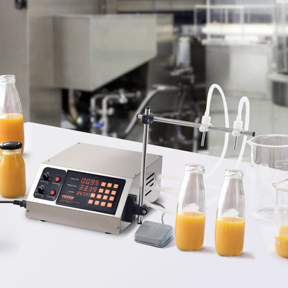 SYD-580-V1 - Efficient Digital Liquid Filling Machine for Various Bottles