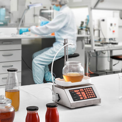 SY-M90-V1 - Compact Food-Grade Liquid Filler with Peristaltic Pump and Digital Control