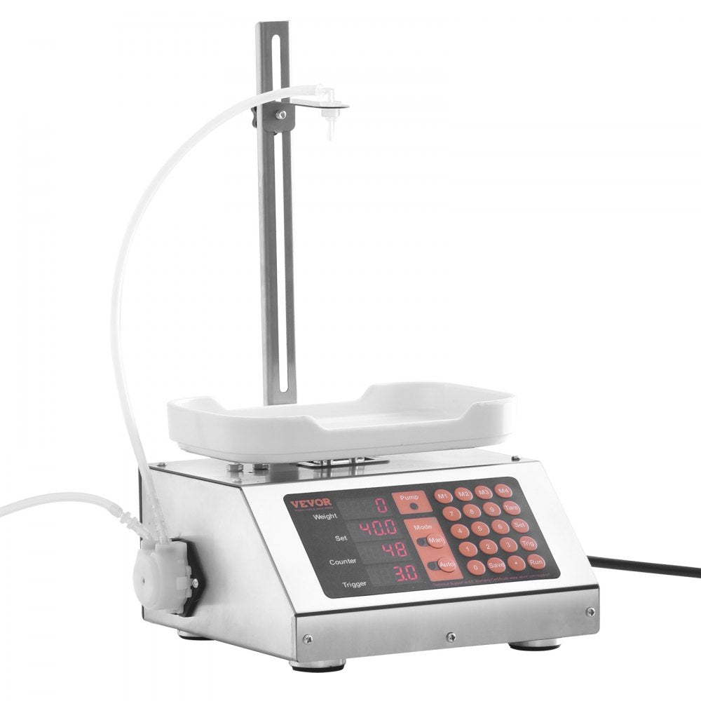 SY-M90-V1 - Compact Food-Grade Liquid Filler with Peristaltic Pump and Digital Control