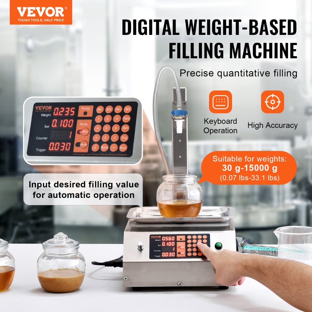 10L-V1 - Precision Digital Liquid Filler for Home & Commercial Use