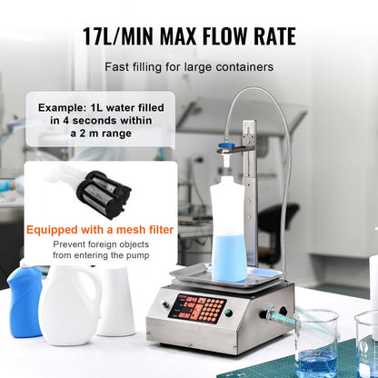 10L-V1 - Precision Digital Liquid Filler for Home & Commercial Use
