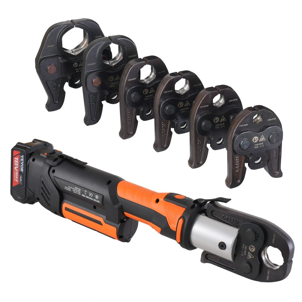 PZ-3240 - VEVOR Cordless Pipe Crimping Tool with OLED Display