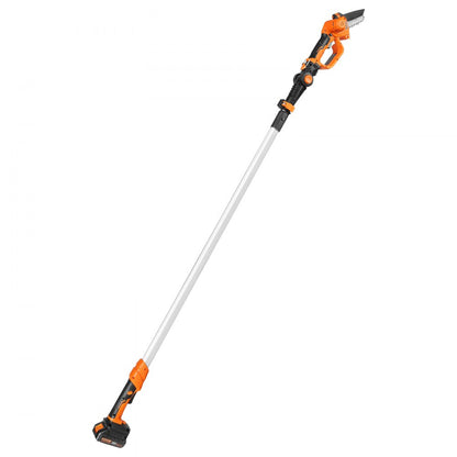 ET2008 - Versatile Cordless Pole Saw, 3.5-8ft Adjustable Reach, 20V Power