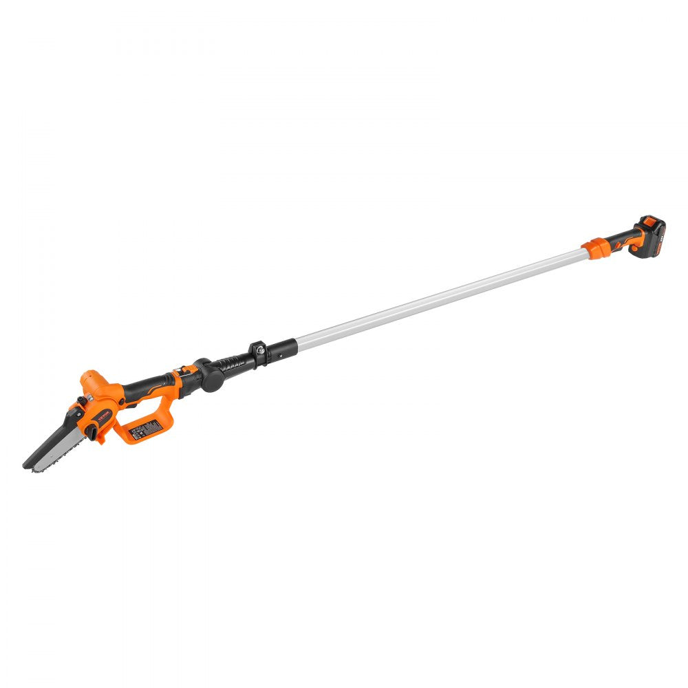 ET2008 - Versatile Cordless Pole Saw, 3.5-8ft Adjustable Reach, 20V Power