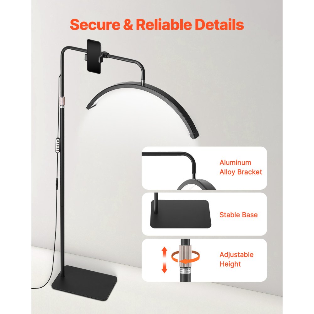 HD-M6X - Versatile Half Moon Light with Remote, Adjustable Brightness & Color
