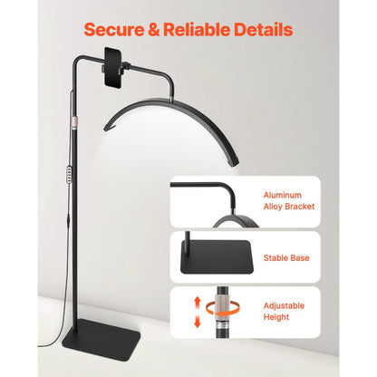 HD-M6X - Versatile Half Moon Light with Remote, Adjustable Brightness & Color