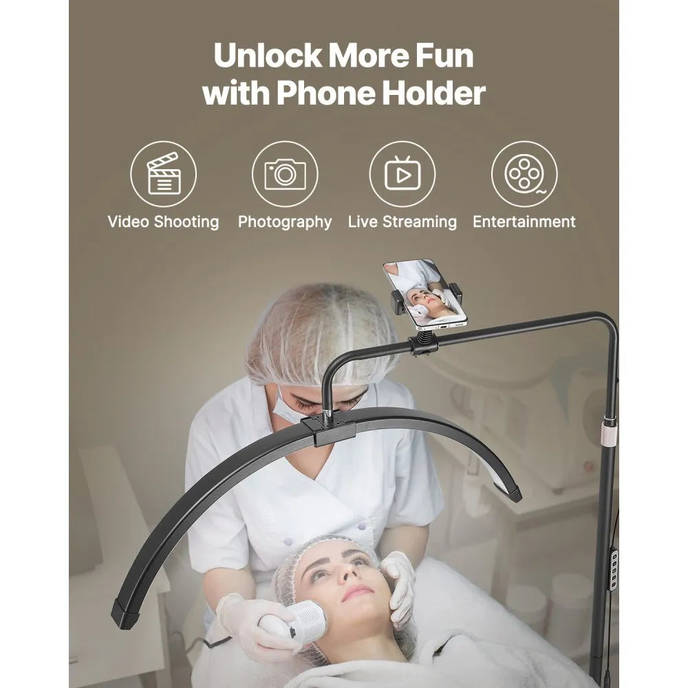 HD-M5X - Adjustable Color LED Half Moon Light for Estheticians