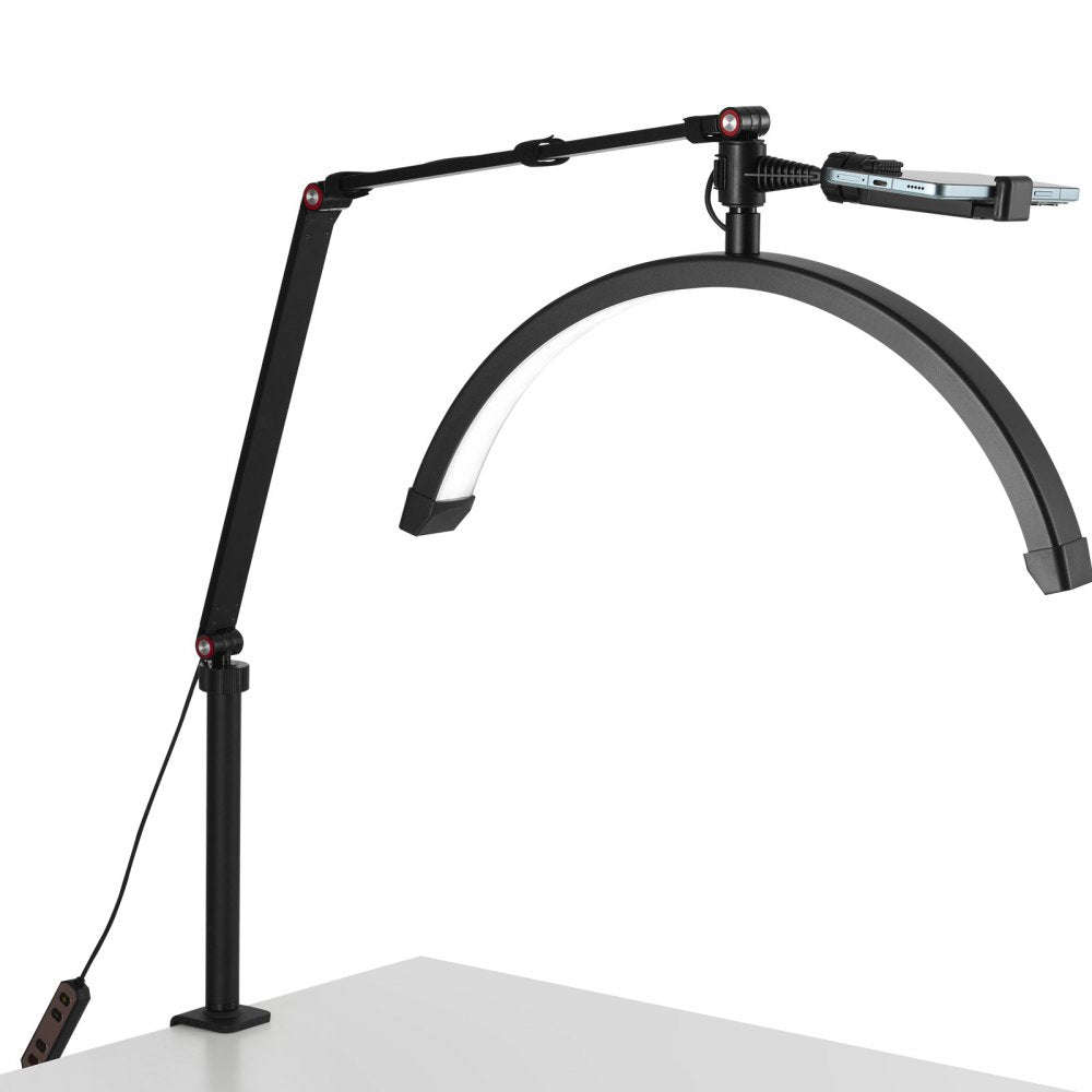 HD-M3X - Flexible 360° Desk Light with Adjustable Phone Holder