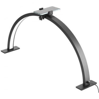 HQ-75X - Adjustable 30W Half Moon Nail Lamp with Phone Holder