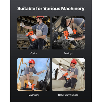 LD-821A - High-Pressure 20V Cordless Grease Gun with Variable Speed Trigger