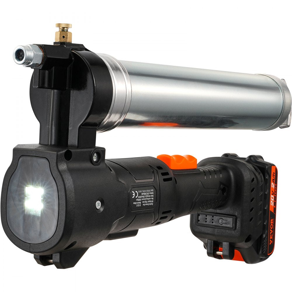 FF-22-1 - 20V Cordless Grease Gun with 39" Hose & 10,000 PSI Pressure