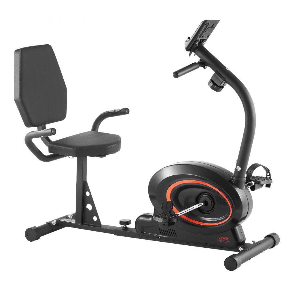 Y-R901 - Adjustable Recumbent Bike with 8 Resistance Levels and Magnetic System