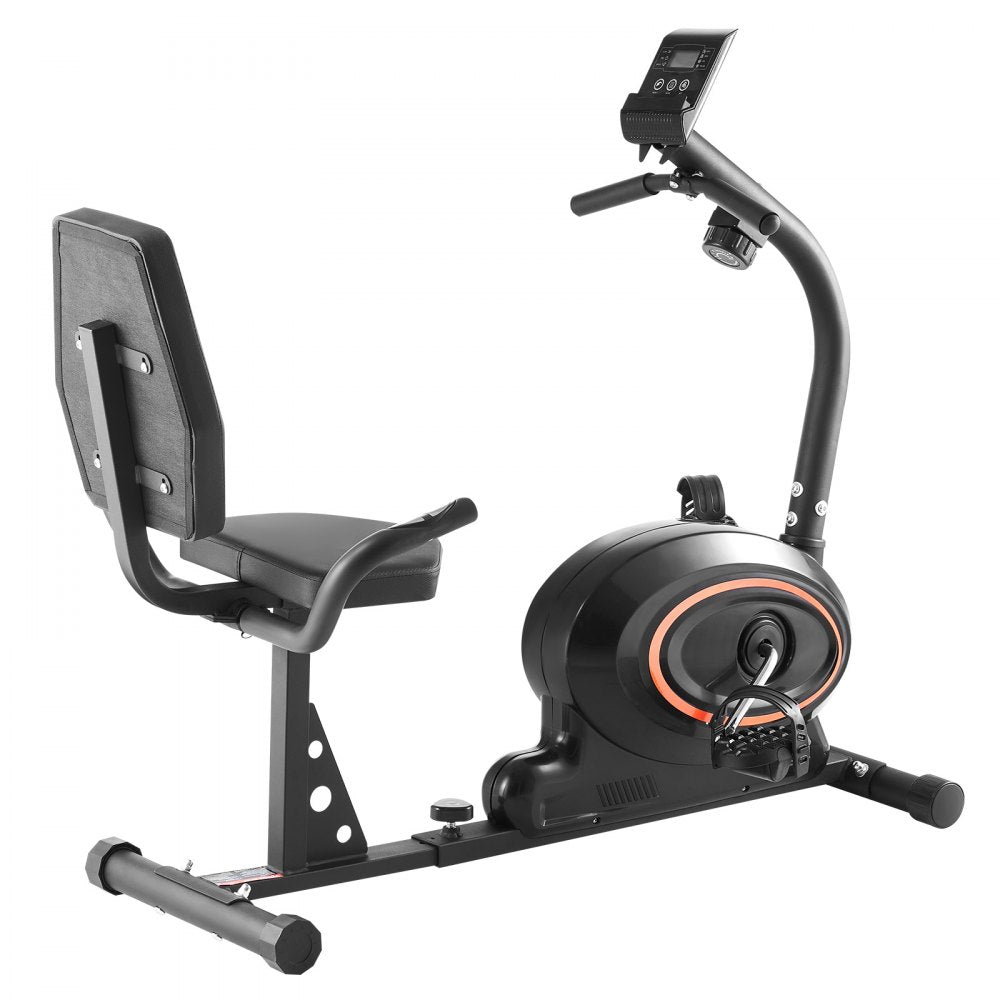 Y-R901 - Adjustable Recumbent Bike with 8 Resistance Levels and Magnetic System