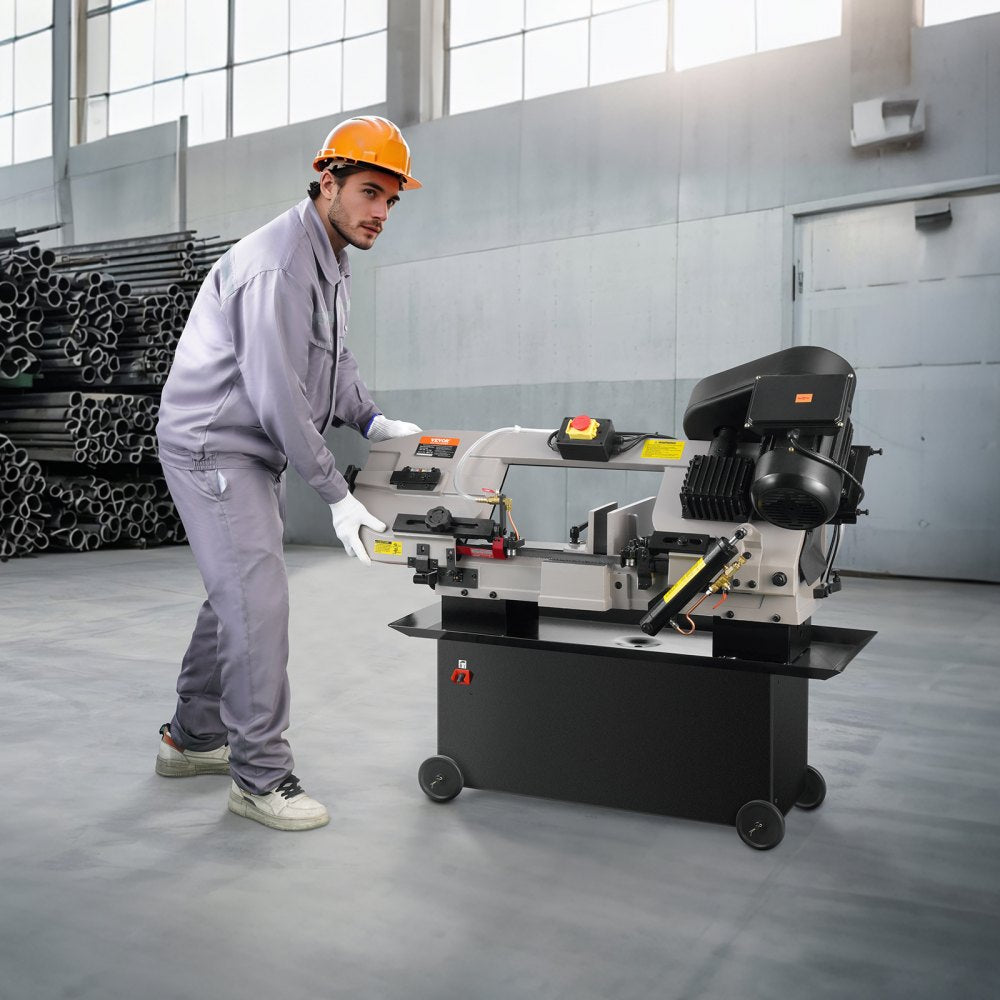 BS-712N - 7" x 12" Metal Band Saw with Hydraulic Feed & 4 Speeds