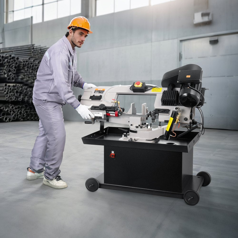 BS-712R - 1.1 kW Variable Speed 7"x8.25" Metal Band Saw