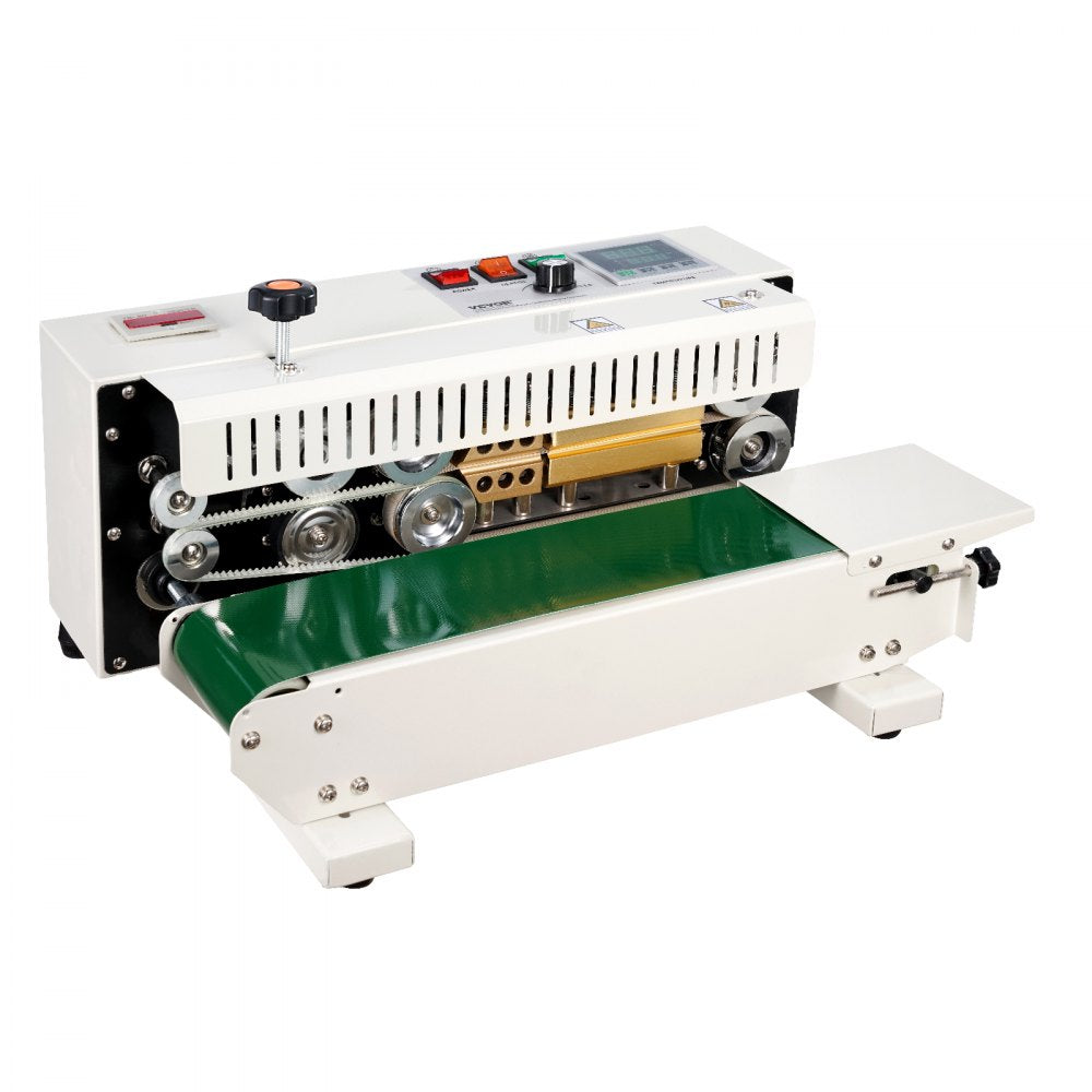 900MWSJ - High-Speed Continuous Bag Sealer with Adjustable Widths and Teflon Tape