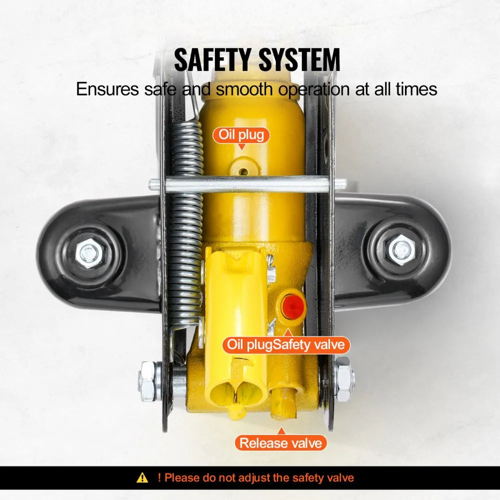 QJD60A - 1.5 Ton Low Profile Hydraulic Jack for Family Cars