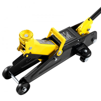 QK20-QJD61A - 2 Ton Low Profile Hydraulic Floor Jack, Minimum Height 4.9 inches