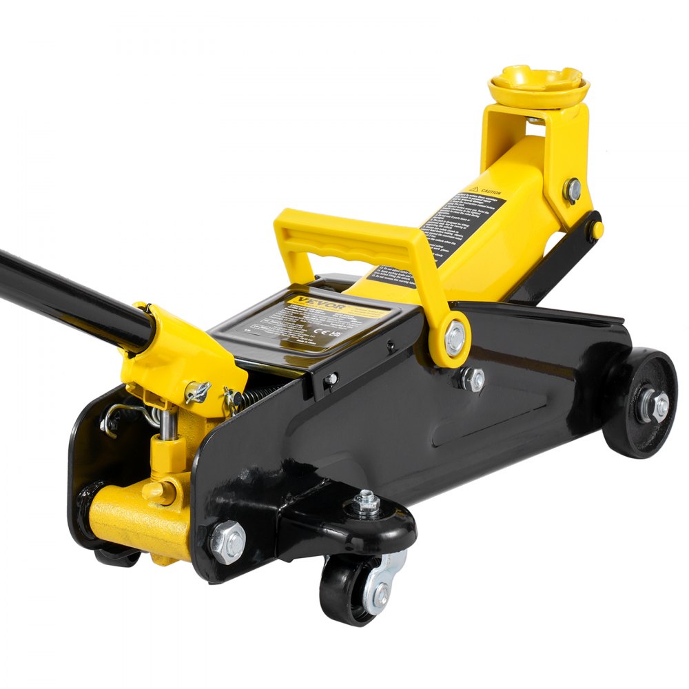 QK20-QJD61A - 2 Ton Low Profile Hydraulic Floor Jack, Minimum Height 4.9 inches