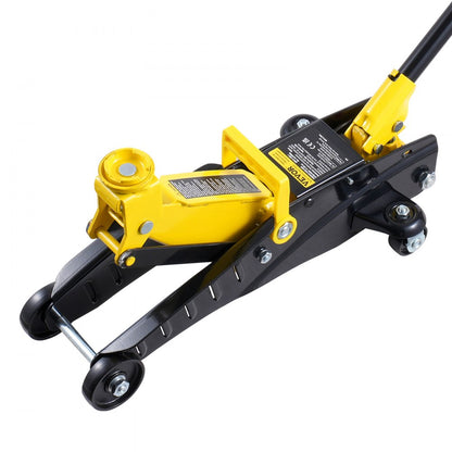 QJD61A-J1602-1 - 2 Ton Hydraulic Floor Jack with Adjustable Height and Safety Features