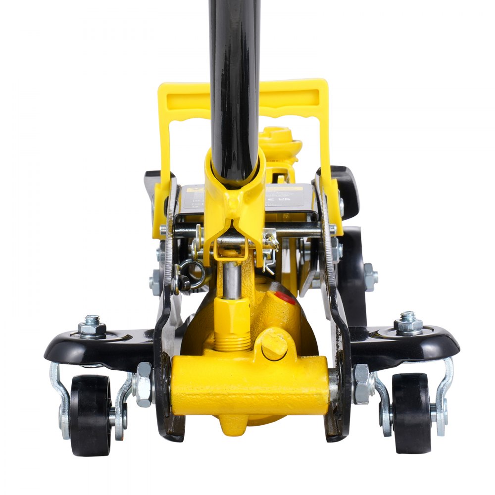 QJD61A-J1602-1 - 2 Ton Hydraulic Floor Jack with Adjustable Height and Safety Features