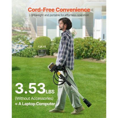 FSP20DC-4 - Cordless Water Pump, 528 GPH, 26 ft Lift, Adjustable 3.45-4.51 ft