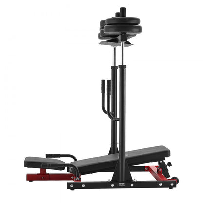 HM1907 - 550lbs Vertical Leg Press with Adjustable Features for Home Gym