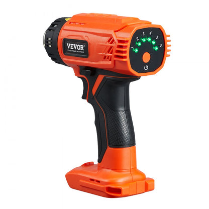 R005A - Cordless Heat Gun with LED, 6 Temp Settings & Safety Features