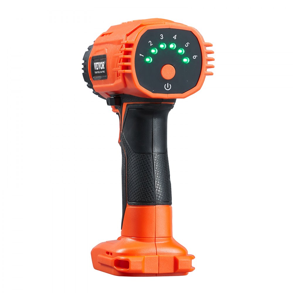 R005A - Cordless Heat Gun with LED, 6 Temp Settings & Safety Features
