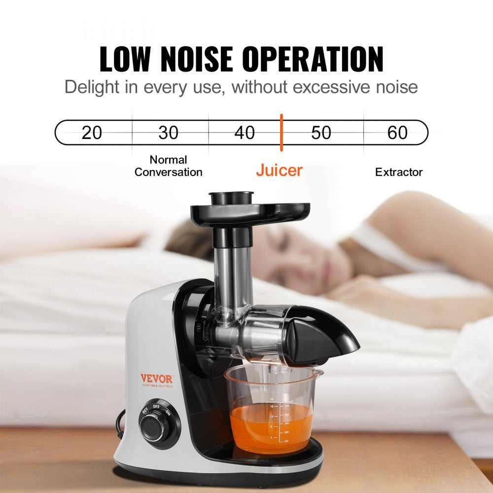 JS3001 - Quiet Slow Masticating Juicer for Maximum Nutrient Extraction