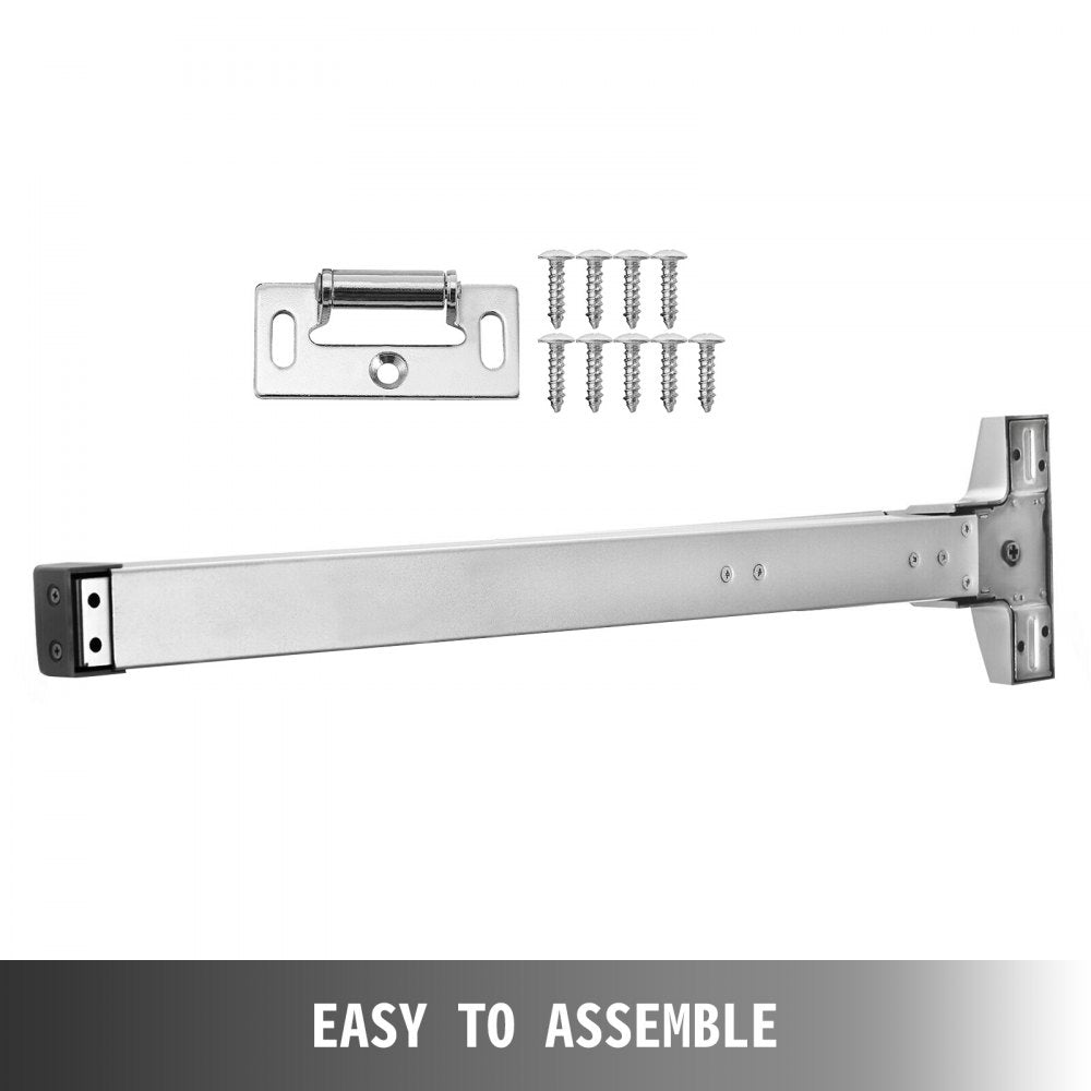 010819690467 - Iron Panic Exit Bar for Wooden/Metal Doors, Easy Install