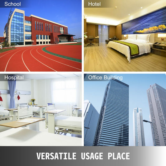 010773608984 - Durable Iron Push Bar Panic Exit Device for Wood/Metal Doors